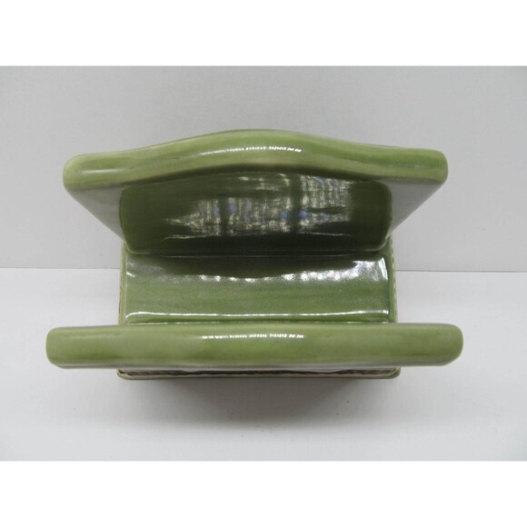 Cracker Barrel Elegant Rooster Green Napkin Holder - Picture 6 of 7